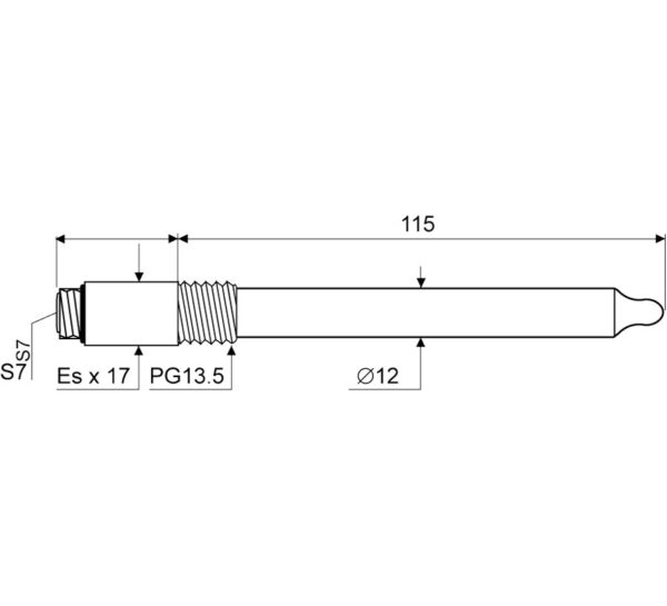 Delta OHM KPI10 - Combined industrial electrode