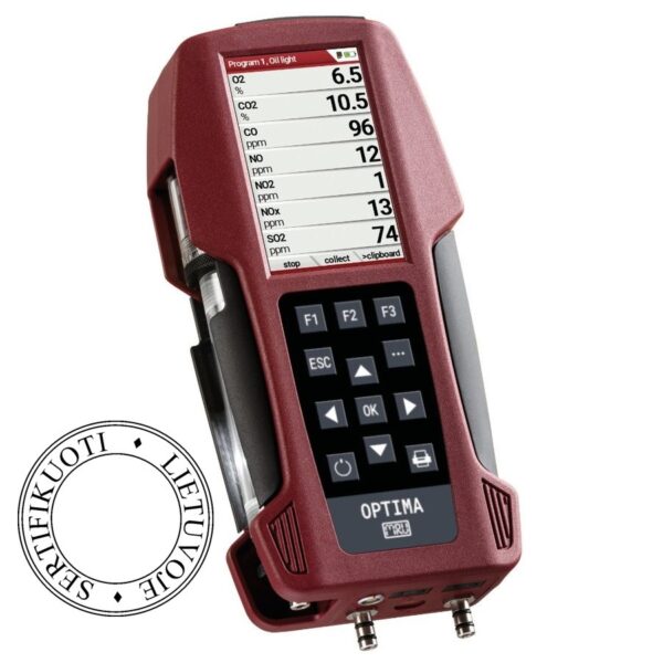 MRU OPTIMA gas analyzer - Biogas
