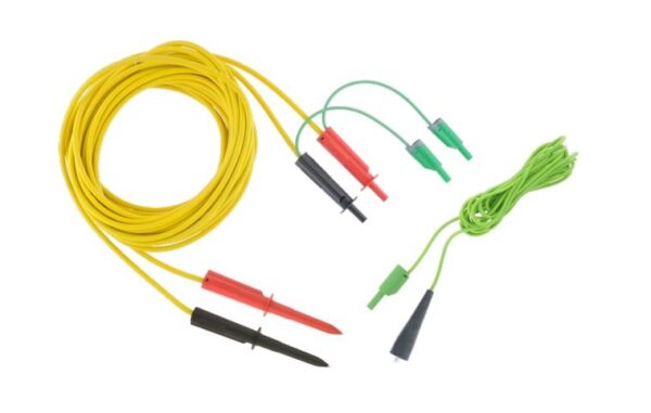 Metrel S 2042 - 5 kV shielded test lead with test probe, 2 x 10 m.