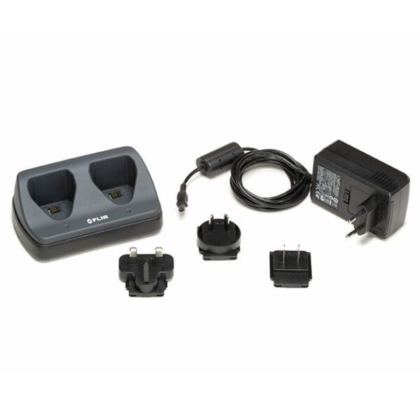 Flir Baterijų pakrovėjas su AC adapteriu T198126