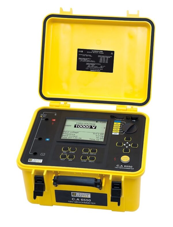Chauvin Arnoux C.A 6550 Insulation tester