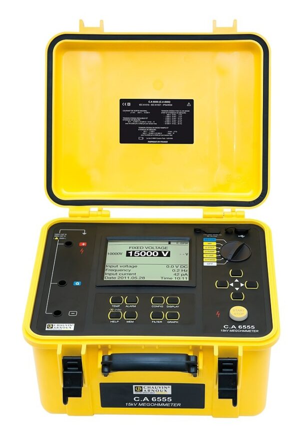 Chauvin Arnoux C.A 6555 Insulation tester