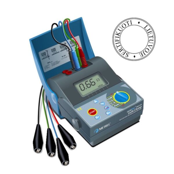 Metrel MI 2124 50m Earth resistance tester