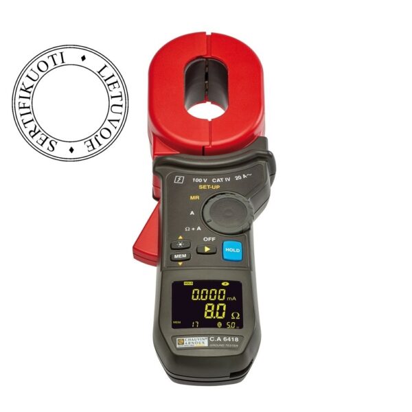 Chauvin Arnoux C.A 6418 earth clamp
