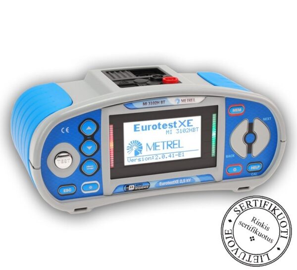 Metrel MI 3102H BT multifunctional electrical installation tester