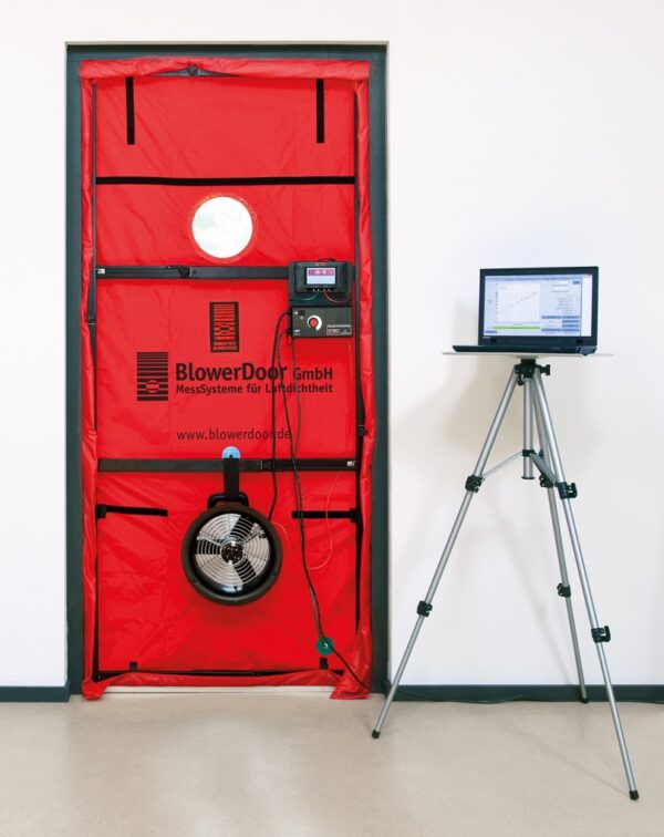 BlowerDoor MiniFan measurement system for airtightness