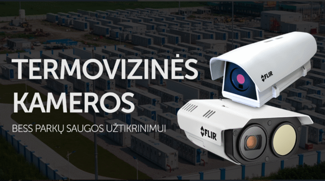 termovizinės kameros
