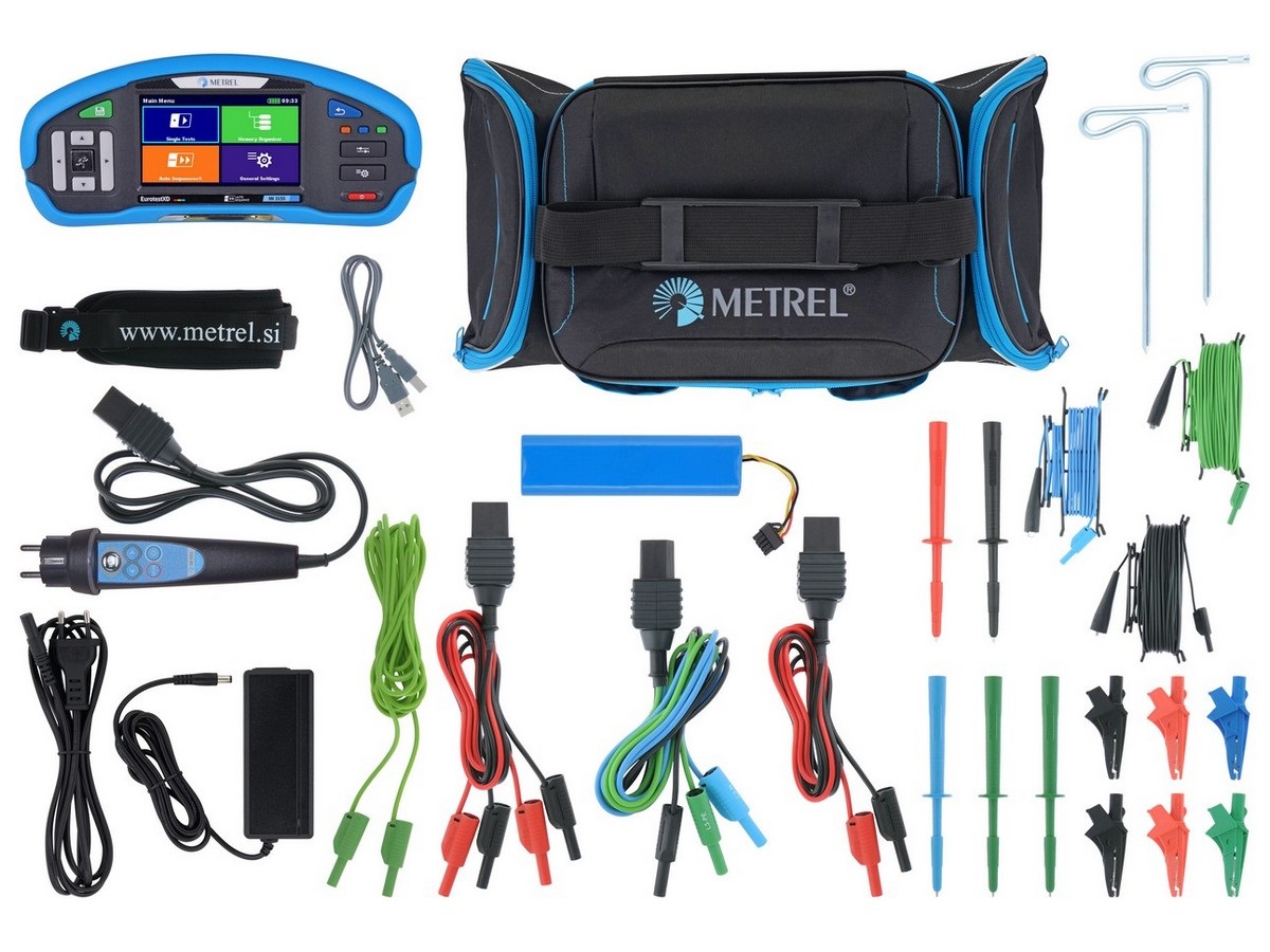 Metrel MI 3155 EurotestXD Standardkomplekt Mitmefunktsionaalsed mõõtevahendid - Image 2